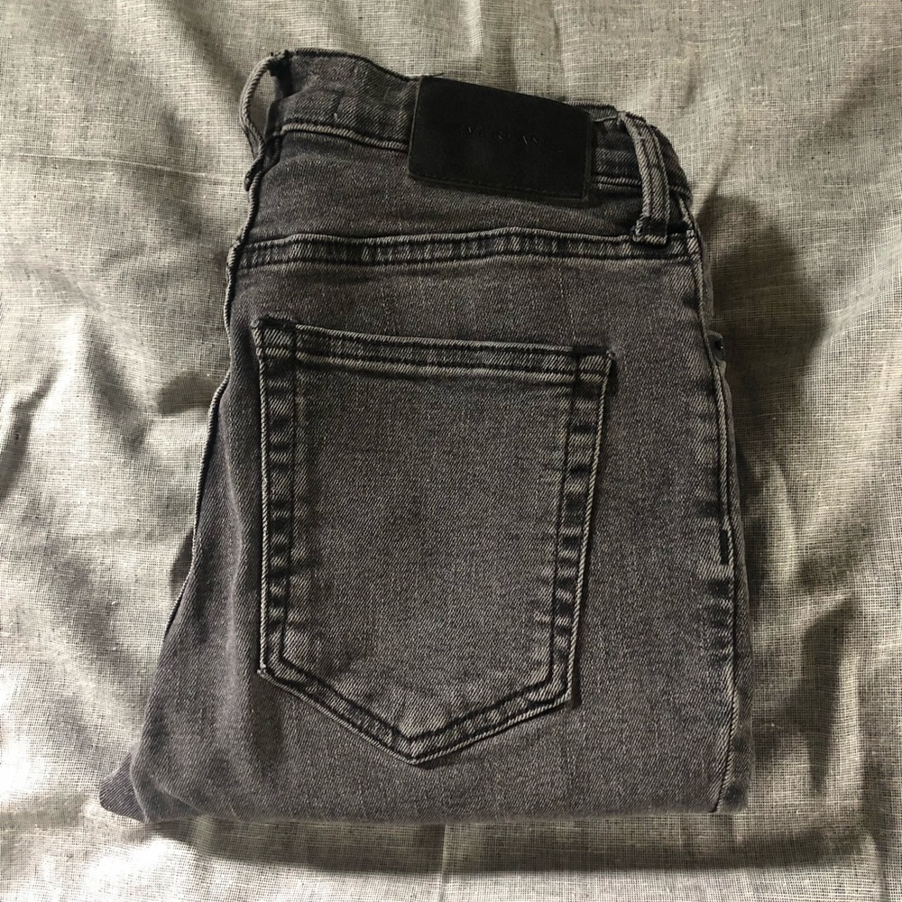 Everlane High Rise Skinny Ankle Jean Stret…